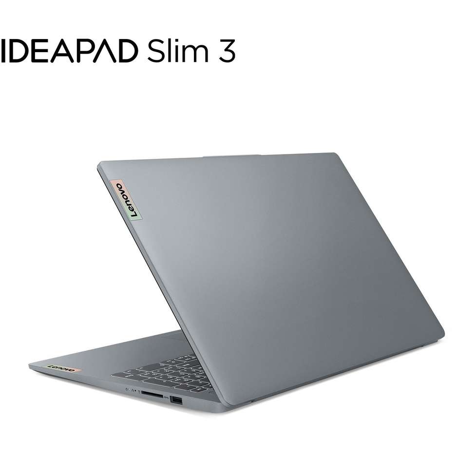 Lenovo 82XM00UKIX IdeaPad Slim 3 Notebook 15.6" Full HD Ram 16 GB Memoria 1 TB Wi-Fi Windows 11 Home Colore Grigio