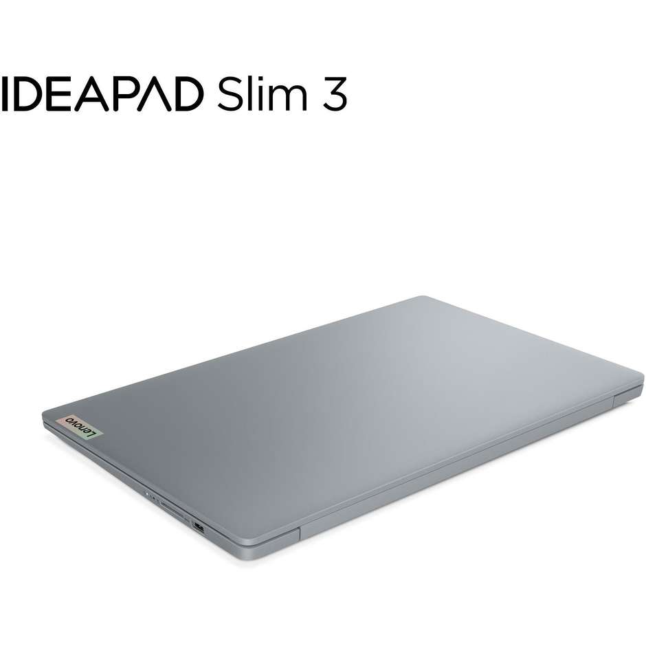 Lenovo 82XM00UKIX IdeaPad Slim 3 Notebook 15.6" Full HD Ram 16 GB Memoria 1 TB Wi-Fi Windows 11 Home Colore Grigio
