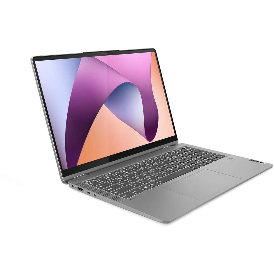 Lenovo 82XX00CVIX Notebook Convertibile 14" Ram 16 GB Memoria 512 GB Windows 11 Home Colore Grigio