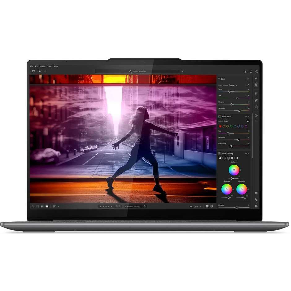 Lenovo 83CV00ARIX Notebook 14'' Ram 32 GB Memoria 1 TB Windows 11 Home Colore Grigio