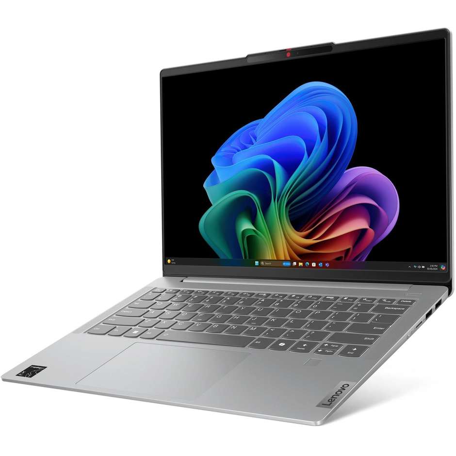 LENOVO 83HL001GIX Notebook 14,0" Snapdragon X1P-42-100 16 GB 512 GB SSD Windows 11 Home Colore Grey