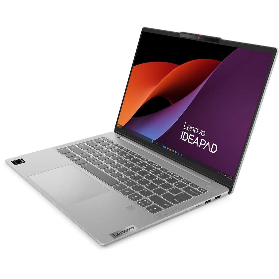 Lenovo 83HL001GIX Notebook portatile 14" Ram 16 GB Memoria 512 GB Windows 11 Home Colore Grigio