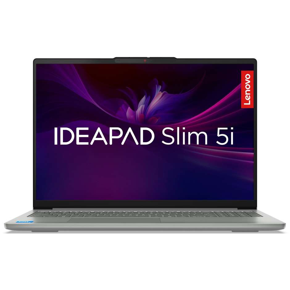 Lenovo 83HS004KIX IdeaPad Slim 5 Notebook 16" Ram 32 GB Memoria 1 TB Windows 11 Home Colore Argento