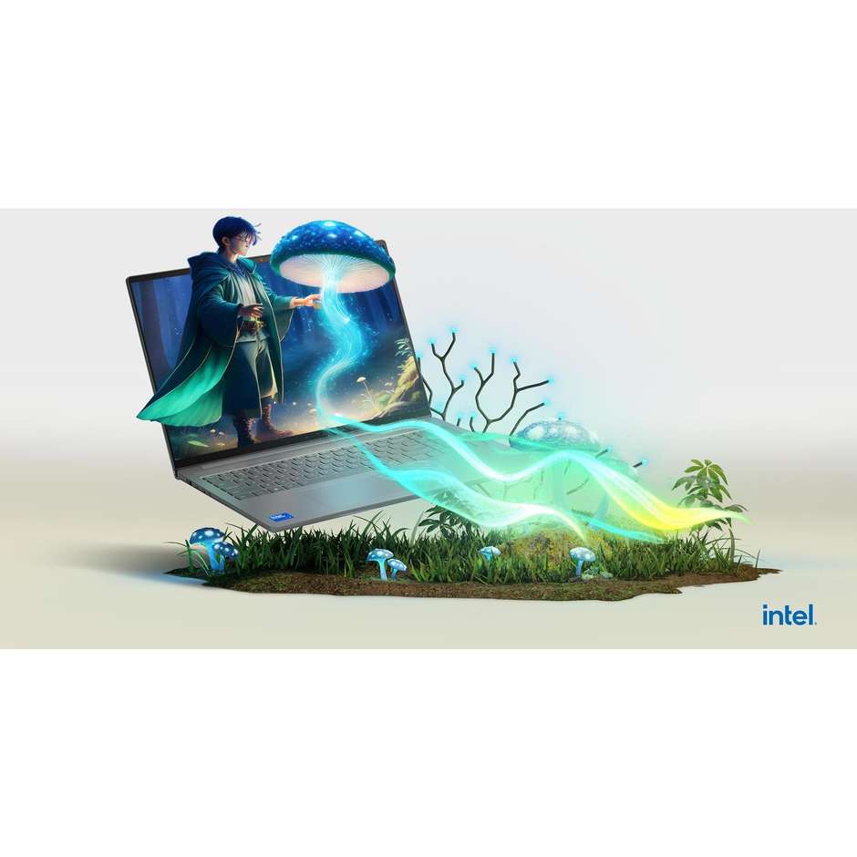 Lenovo 83HS004KIX IdeaPad Slim 5 Notebook 16" Ram 32 GB Memoria 1 TB Windows 11 Home Colore Argento