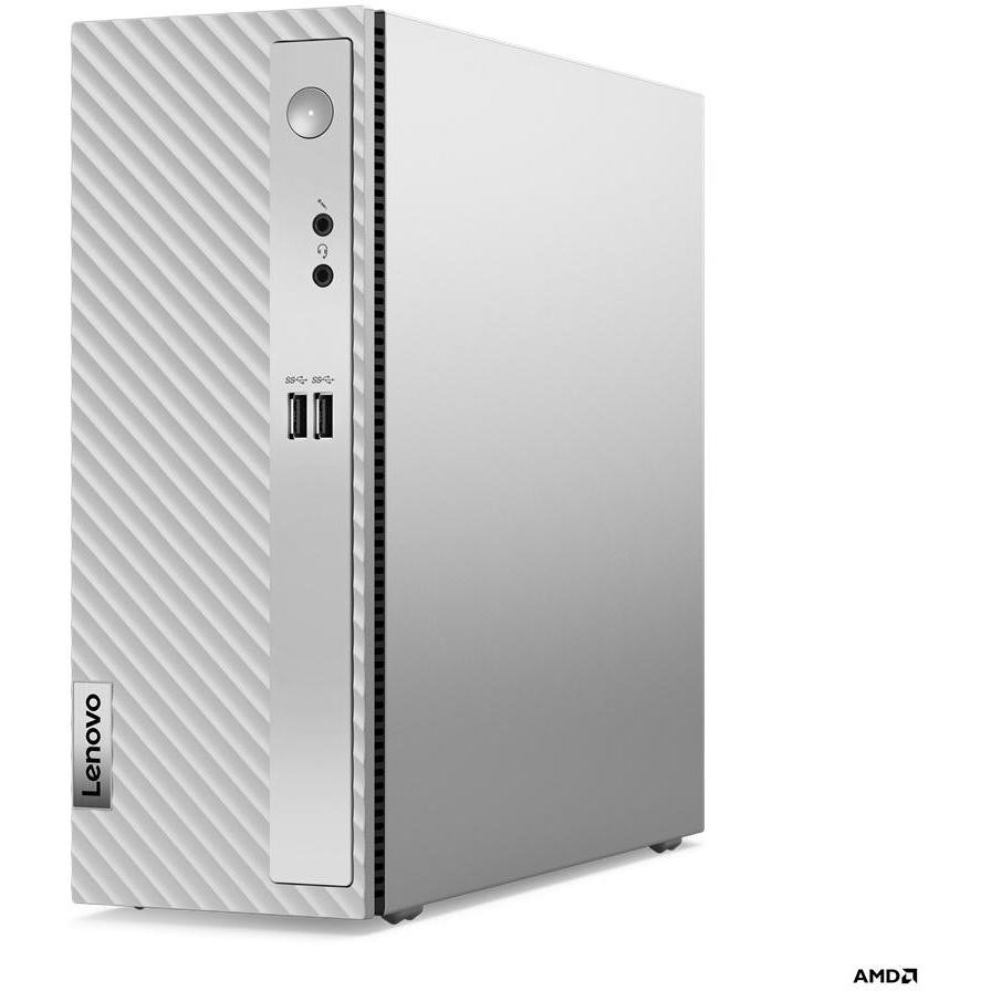 Lenovo 90U9001SIX IdeaCentre 3 PC Desktop  AMD Ryzen 5 Ram 8 GB Memoria 512 GB Windows 11 Home Colore Grigio