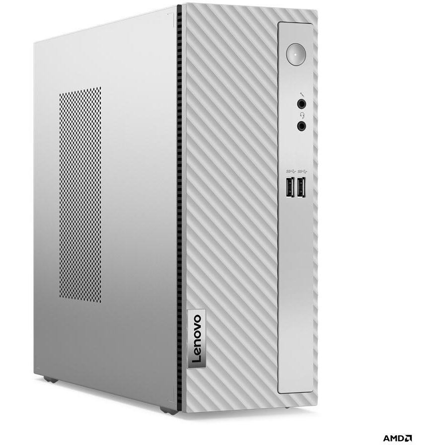Lenovo 90U9001SIX IdeaCentre 3 PC Desktop  AMD Ryzen 5 Ram 8 GB Memoria 512 GB Windows 11 Home Colore Grigio