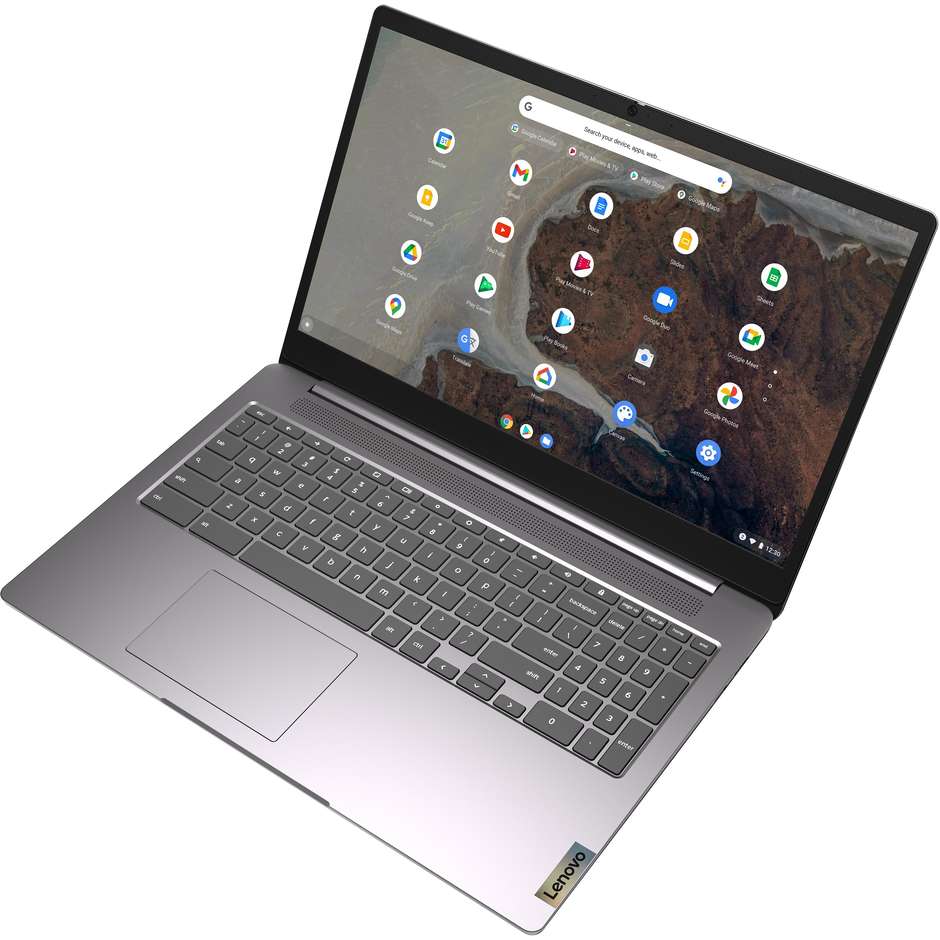 Lenovo CI18355 Notebook 15" Ram 4 GB Memoria 64 GB Colore Grigio