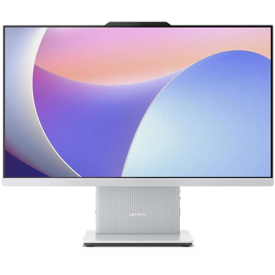 Lenovo F0HR0016IX PC All In One 23.8'' Full HD AMD Ryzen 5 Ram 16 GB Memoria 512 GB 250 cd/m² Colore Grigio