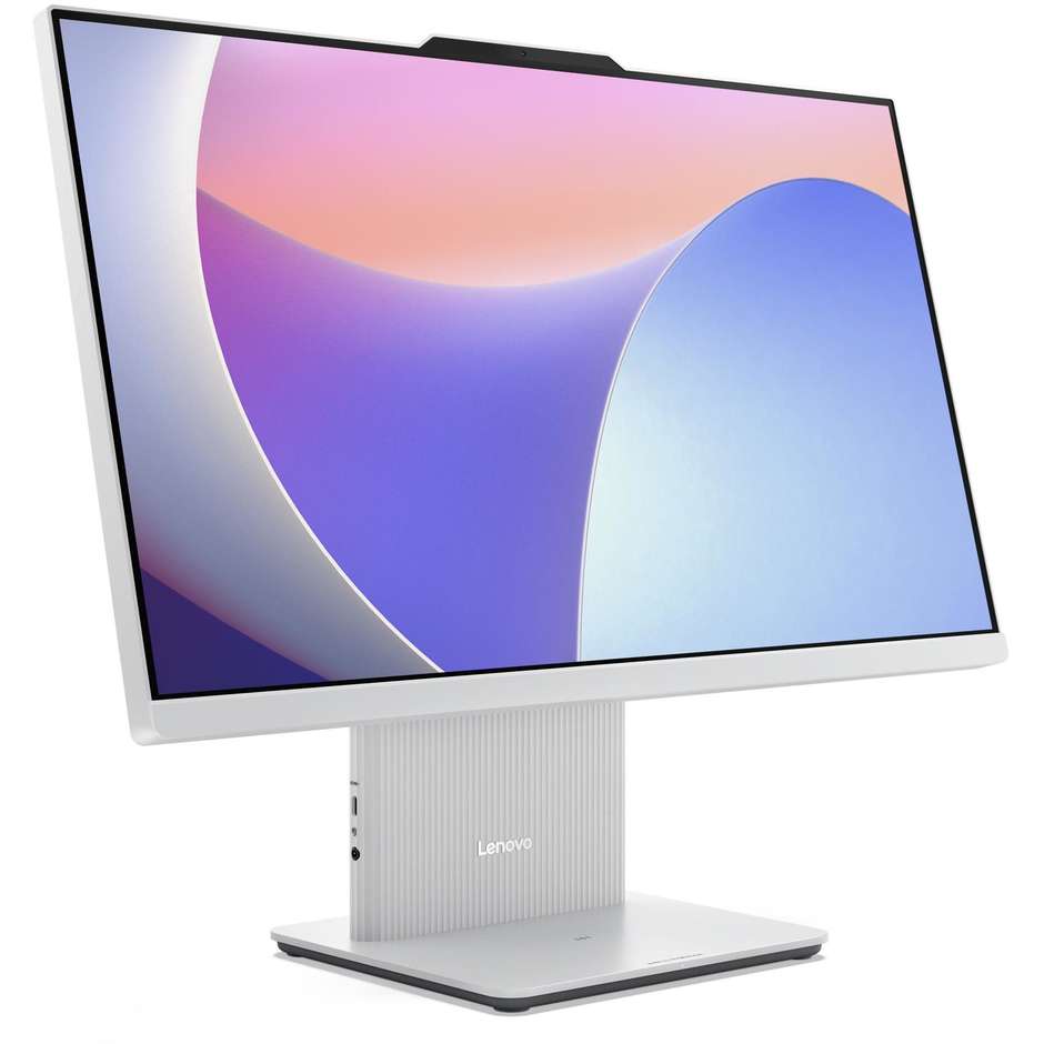 Lenovo F0HR0016IX PC All In One 23.8'' Full HD AMD Ryzen 5 Ram 16 GB Memoria 512 GB 250 cd/m² Colore Grigio
