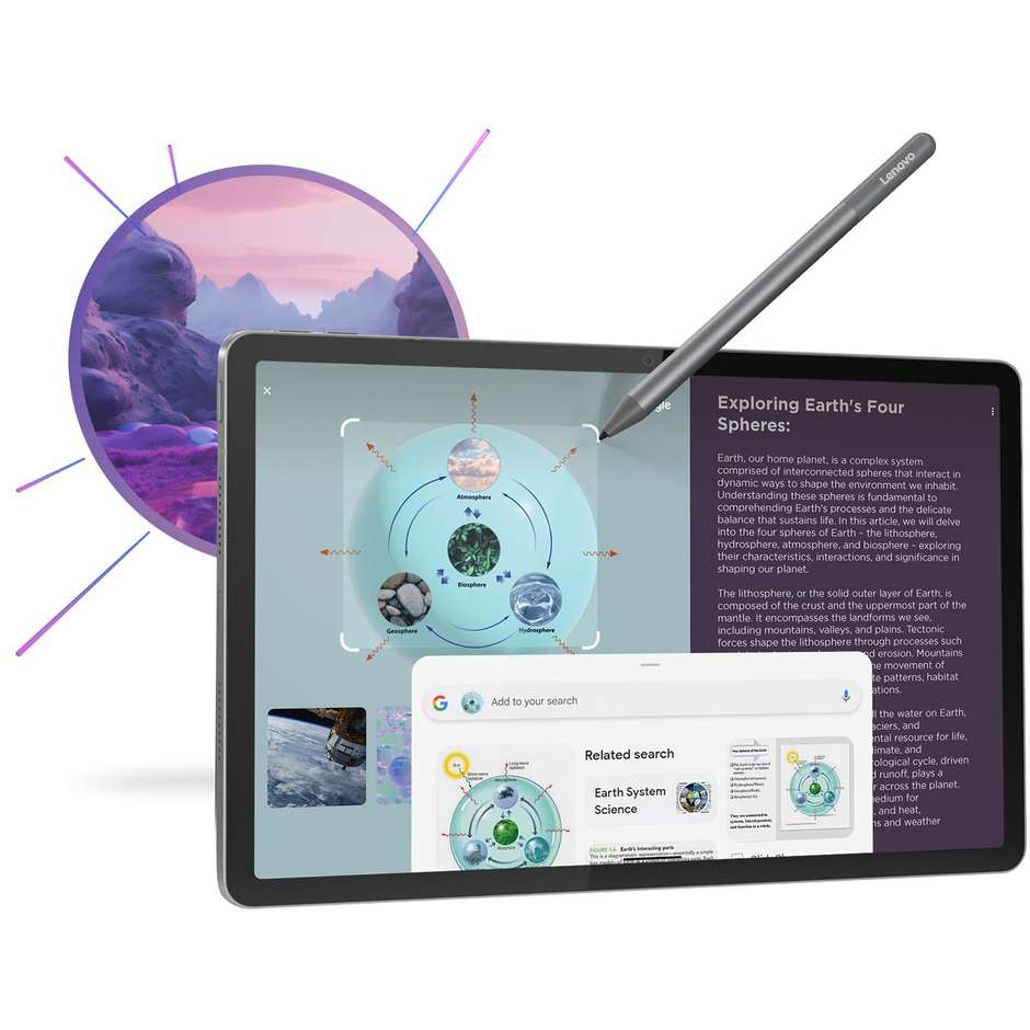 Lenovo Idea Tab 11" 5G 8GB 256GB con Tab Pen Luna Grey