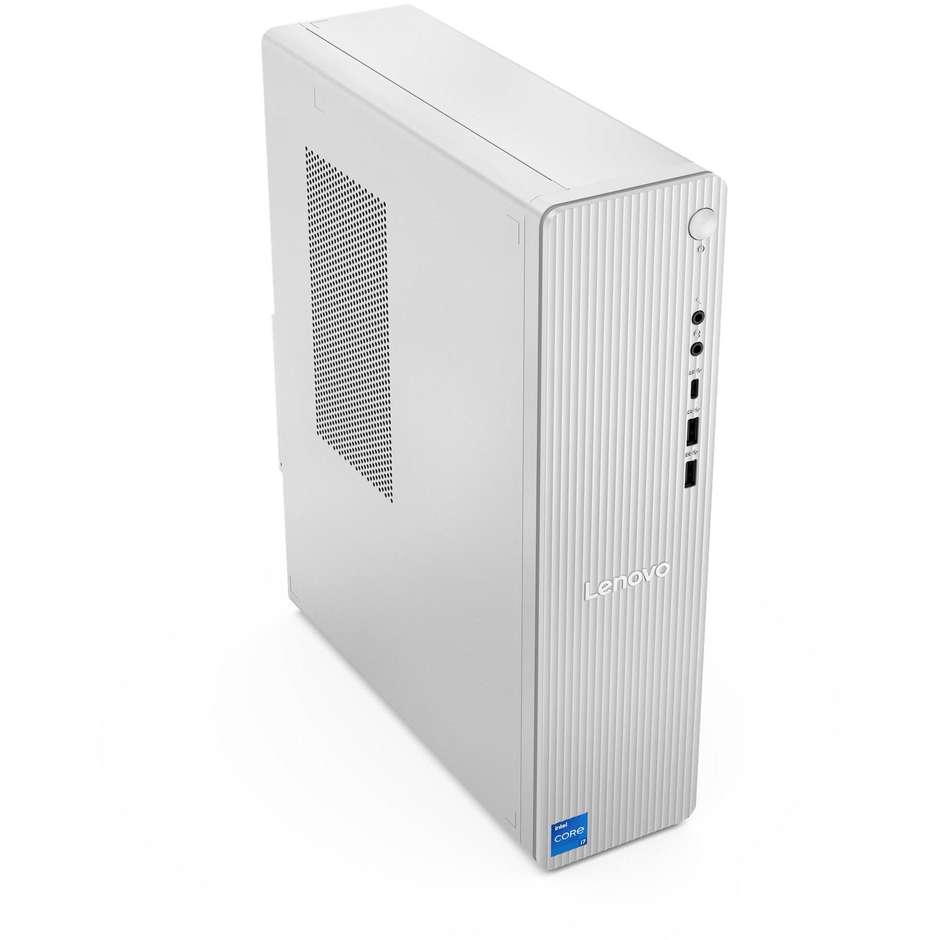 Lenovo IdeaCentre Tower 14IRH8 PC Desktop Intel Core i5-13420H RAM 16 GB SSD 512 GB Windows 11 Home Grigio (90XW004QIX)