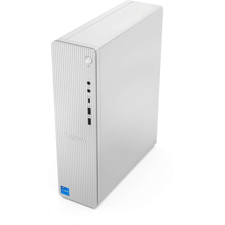 Lenovo IdeaCentre Tower 14IRH8 PC Desktop Intel Core i5-13420H RAM 16 GB SSD 512 GB Windows 11 Home Grigio (90XW004QIX)