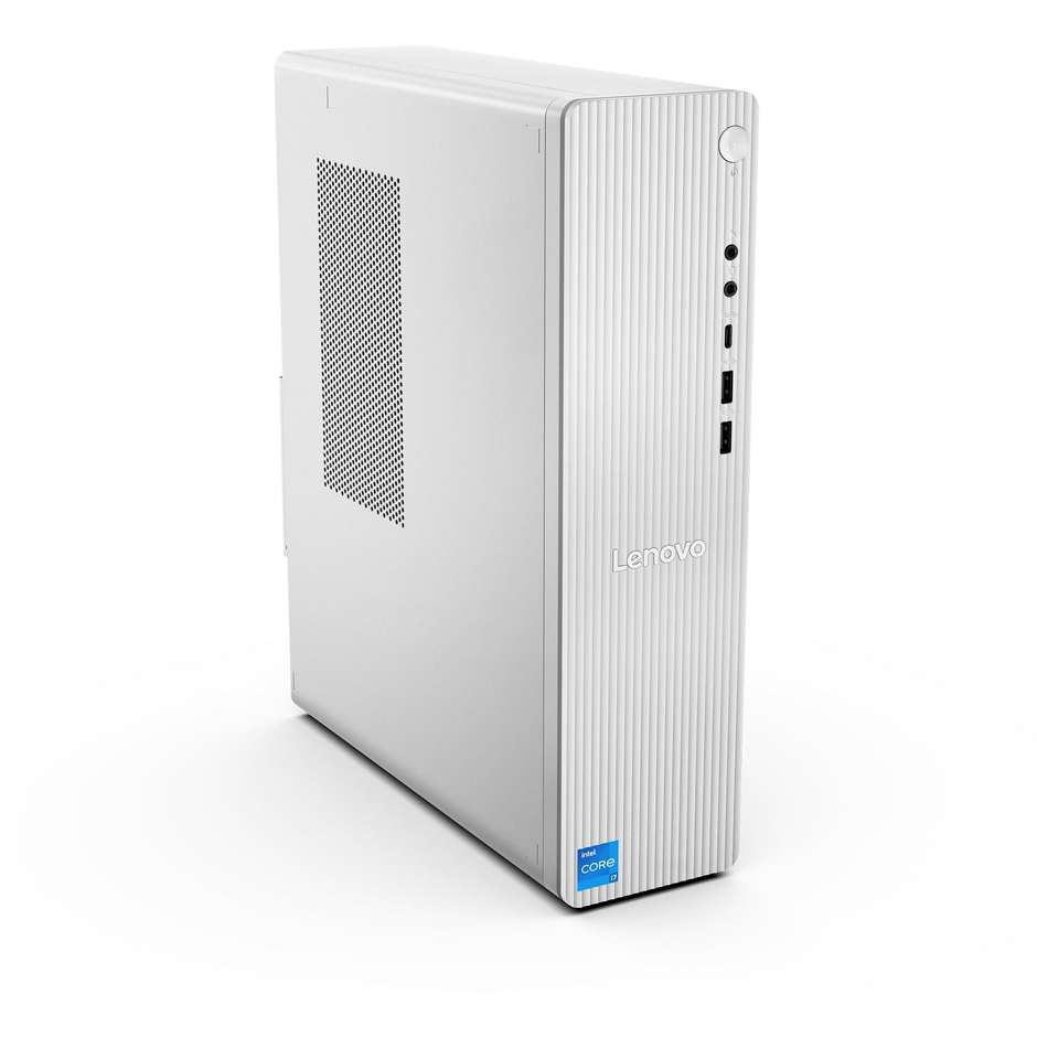 Lenovo IdeaCentre Tower 14IRH8 PC Desktop Intel Core i5-13420H RAM 16 GB SSD 512 GB Windows 11 Home Grigio (90XW004QIX)
