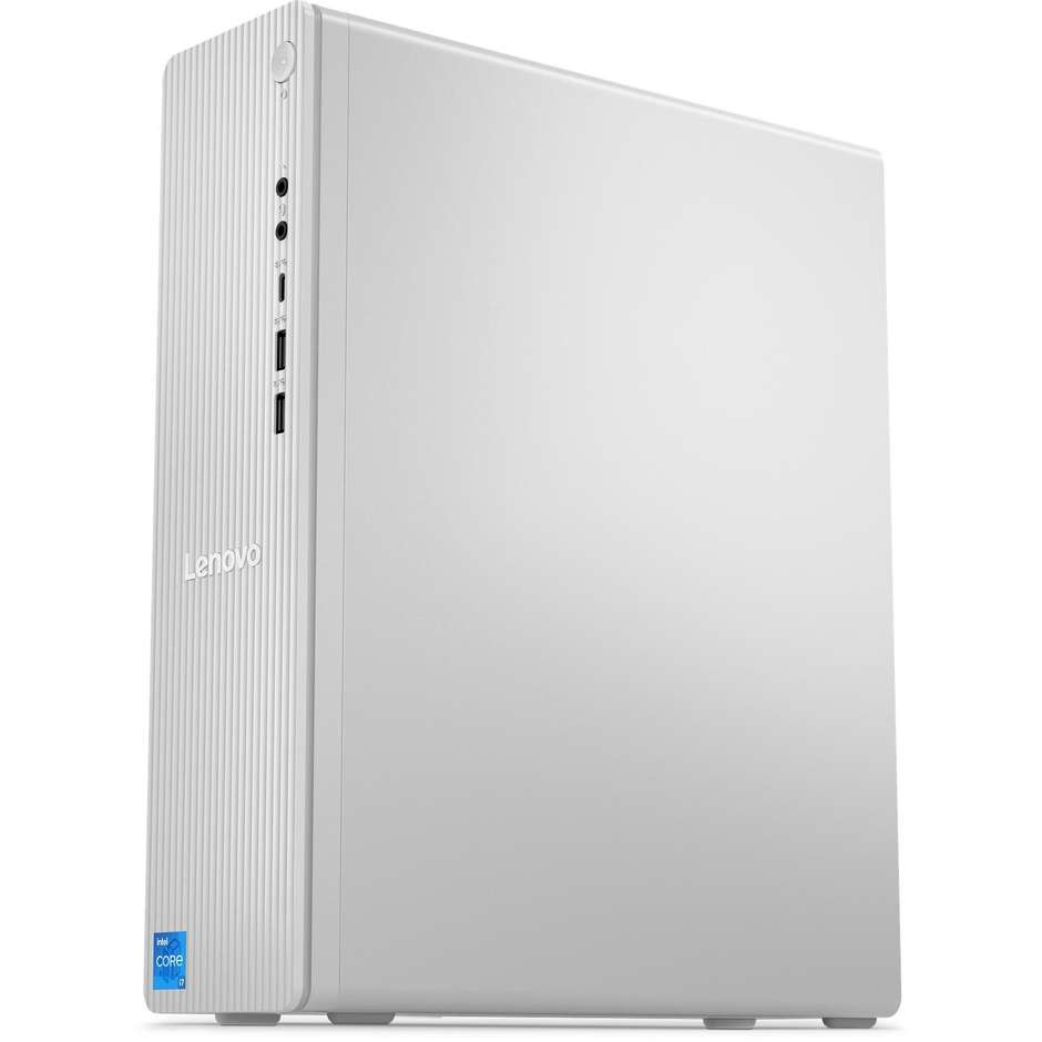 Lenovo IdeaCentre Tower 14IRH8 PC Desktop Intel Core i5-13420H RAM 16 GB SSD 512 GB Windows 11 Home Grigio (90XW004QIX)