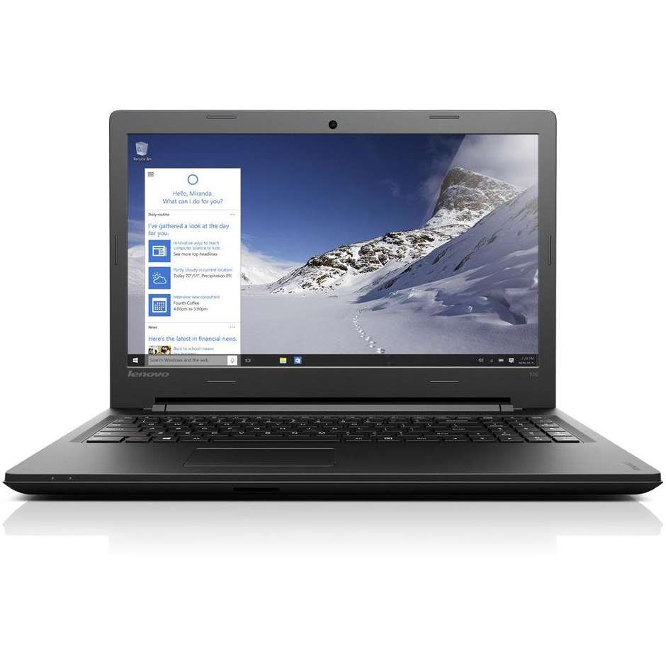 Lenovo IdeaPad 100 colore Nero Notebook Windows 10