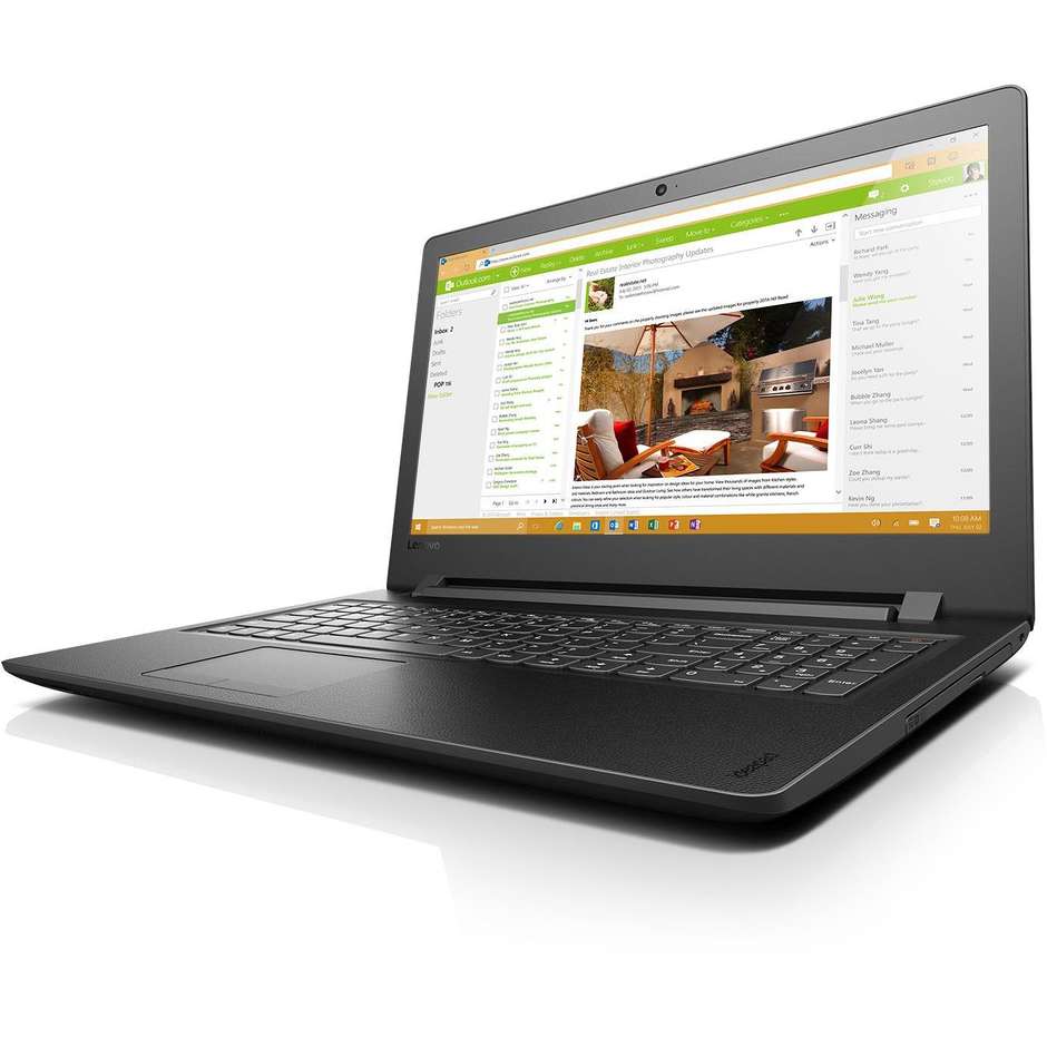 Lenovo Ideapad 110-15isk colore Nero Notebook Windows 10 Home