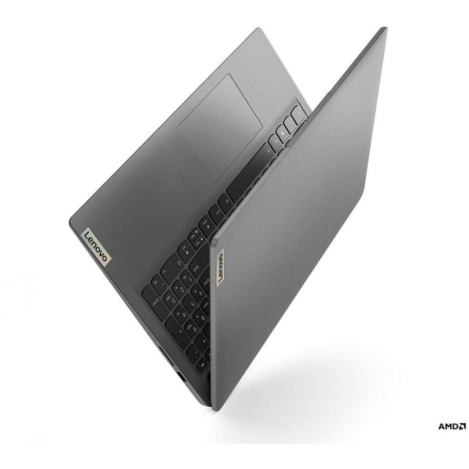 Lenovo IdeaPad 3 15ADA6 3500U Notebook 15.6" Full HD AMD Ryzen 5 8 Gb Ram 512 Gb SSD Windows 11 Home Colore Grigio