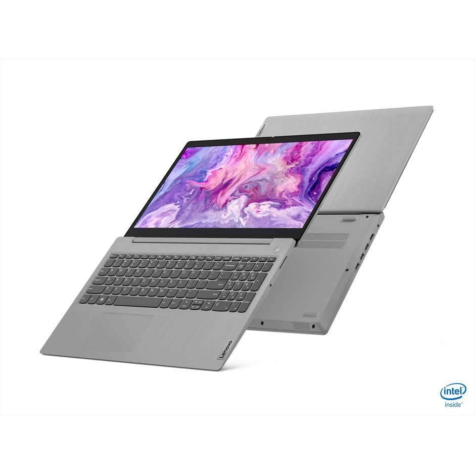Lenovo IdeaPad 3 15IML05 Notebook 15.6" Full HD Intel Core i5 8 Gb Ram 512 Gb SSD Windows 11 Home Colore Grigio