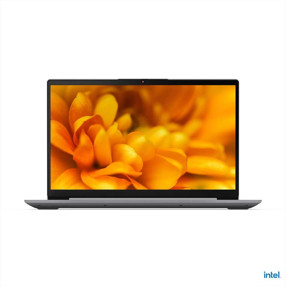 Lenovo IdeaPad 3 Notebook 15,6" Full HD Intel Core  i3-11 Ram 8 Gb SSD 256 Gb Windows 11 Home colore grigio
