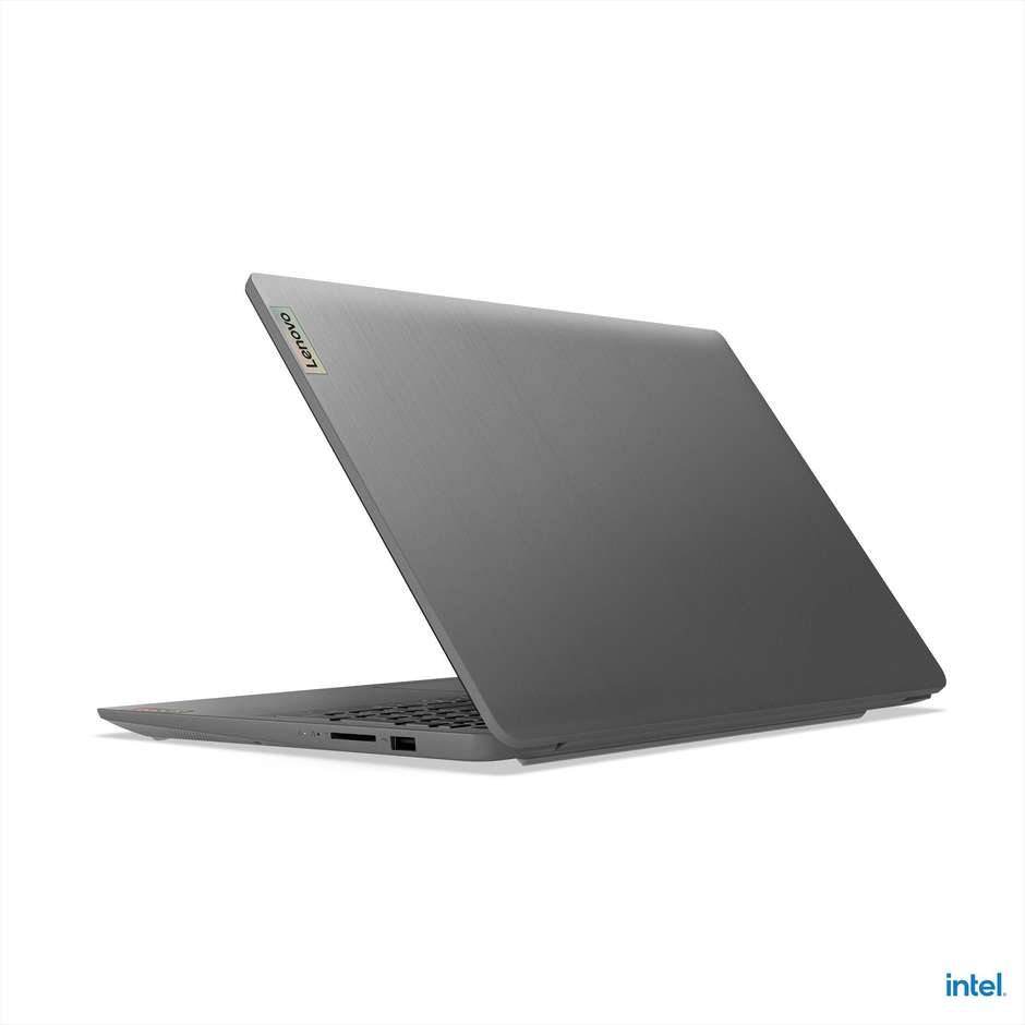 Lenovo IdeaPad 3 Notebook 15,6" Full HD Intel Core  i3-11 Ram 8 Gb SSD 256 Gb Windows 11 Home colore grigio