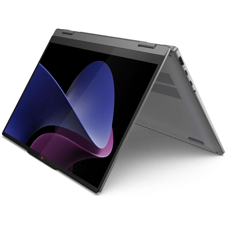 Lenovo IdeaPad 5 Notebook 2-in-1 14" Touch screen Ram 16 GB Memoria 512 GB Wi-Fi Windows 11 Home Colore Grigio