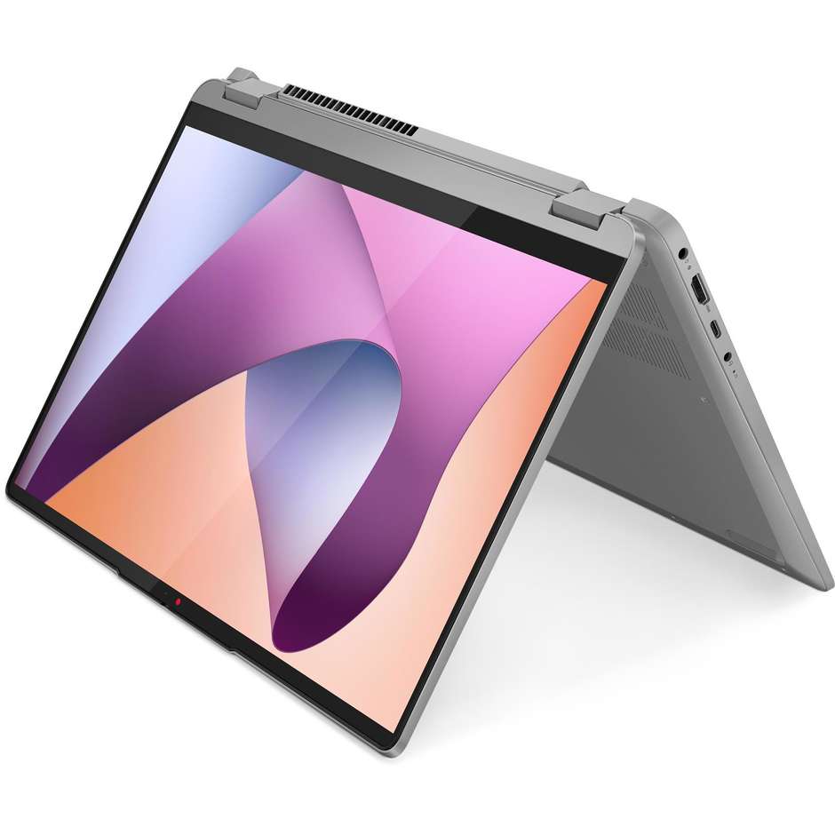 Lenovo IdeaPad Flex 5 Notebook Convertibile 14"Ram 16 GB Memoria 512 GB Windows 11 Home Colore Grigio