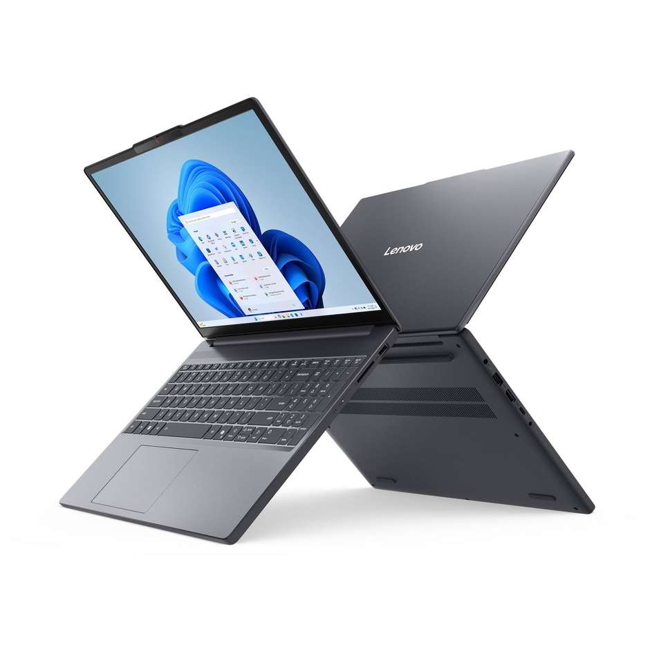 Lenovo IdeaPad Slim 3 Notebook 15.3" Ram 16 GB Memoria 512 GB Wi-Fi Windows 11 Home Colore Grigio
