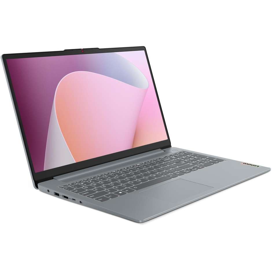 Lenovo IdeaPad Slim 3 Notebook 15.6" Full HD Ram 8 GB Memoria 512 GB Windows 11 Home Colore Grigio