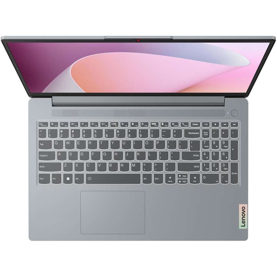 Lenovo IdeaPad Slim 3 Notebook 15.6" Full HD Ram 8 GB Memoria 512 GB Windows 11 Home Colore Grigio