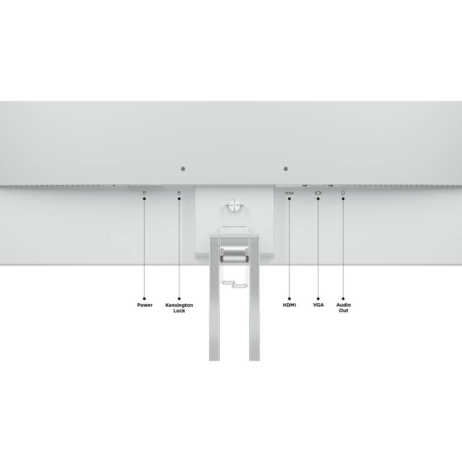 Lenovo L24e-40 (67BCKAC6IT) Monitor 23.8" VA Full HD 100Hz 4ms FreeSync Grigio Nuvola