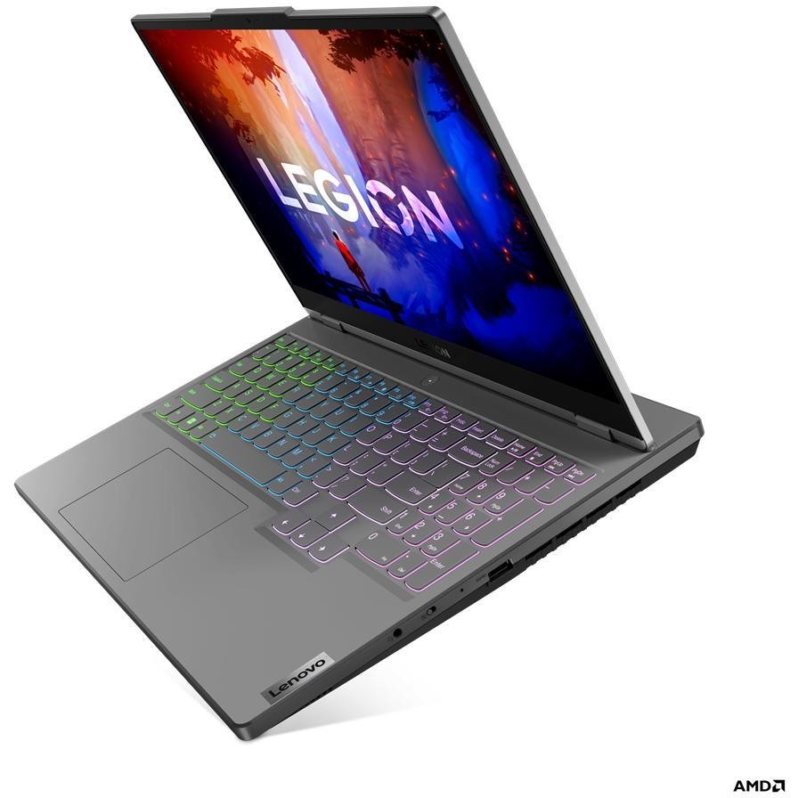 Lenovo Legion 5 Notebook 15,6" Full HD AMD Ryzen 5 Ram 16 Gb SSD 512 Gb Windows 11 Home colore grigio