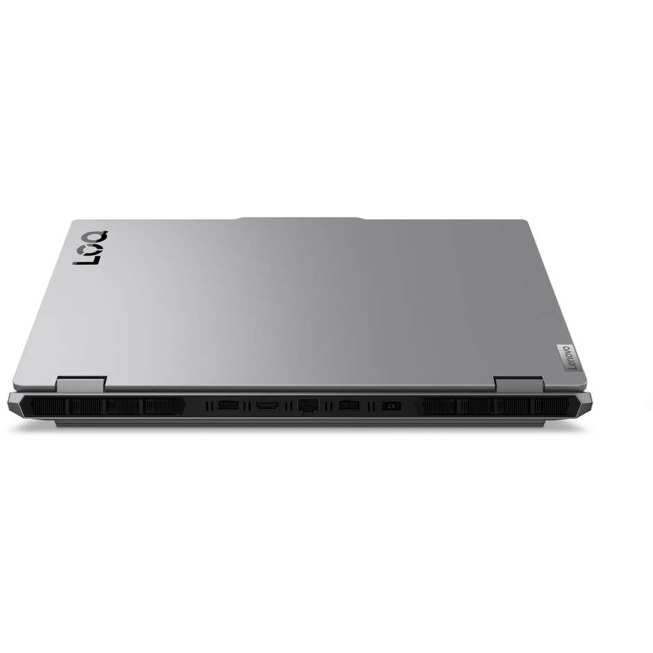 Lenovo LOQ 15.6" Full HD 144Hz Notebook Gaming Intel Core i5-13450HX RAM 16 GB SSD 512 GB NVIDIA GeForce RTX 5050 6GB Windows 11 Home Grigio