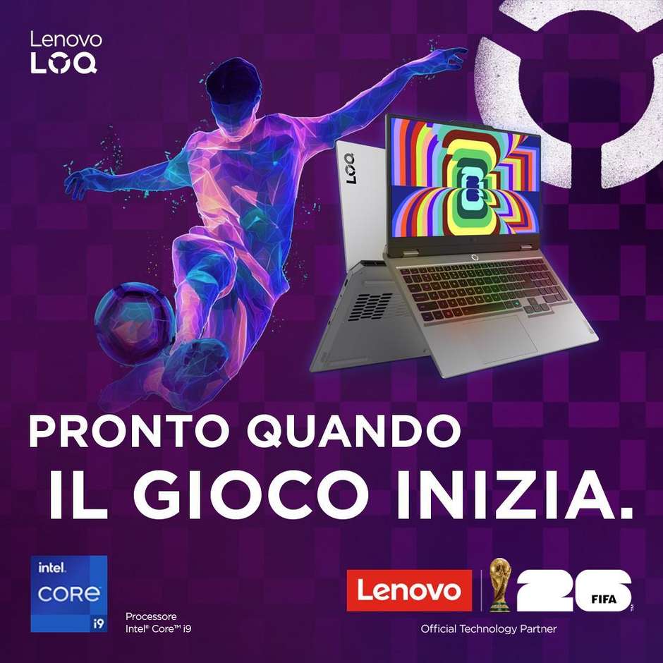 Lenovo LOQ Essential 15IRX11 Notebook Gaming i7-13650HX 16GB 1TB RTX 5050 Luna Grey