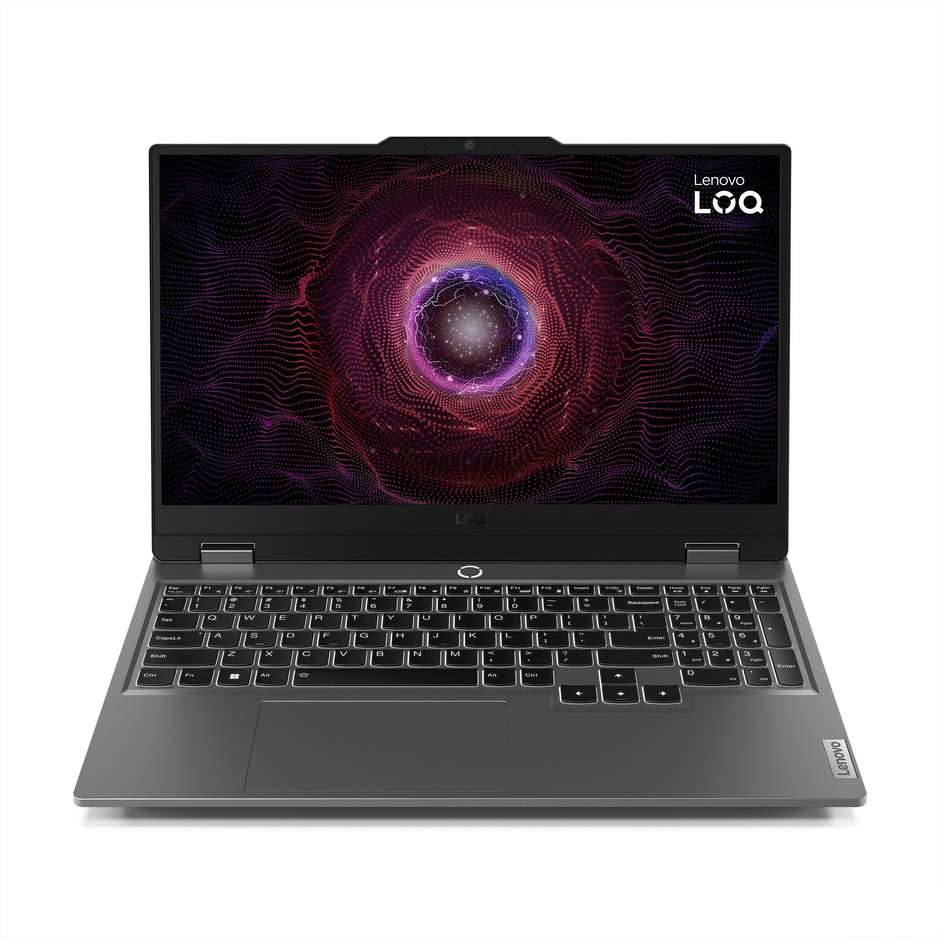 Lenovo LOQ notebook gaming 15,6″ Full HD 144 Hz, Ryzen 7 7445HS, 16 GB, RTX 4050 6 GB