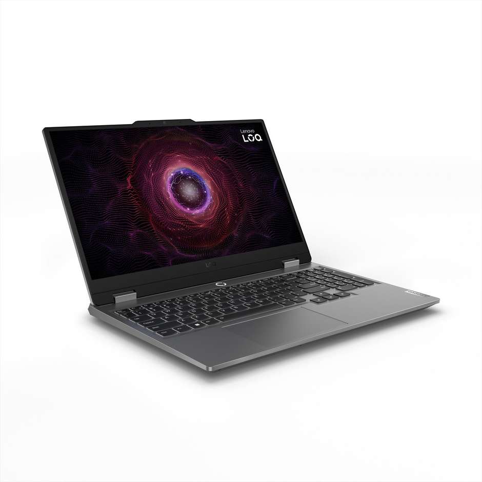 Lenovo LOQ notebook gaming 15,6″ Full HD 144 Hz, Ryzen 7 7445HS, 16 GB, RTX 4050 6 GB