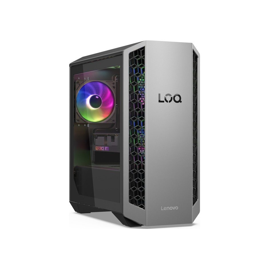 Lenovo LOQ Tower 26ADR10 desktop gaming Ryzen 7 8745HX, 16 GB, SSD 512 GB, RTX 5050 8 GB