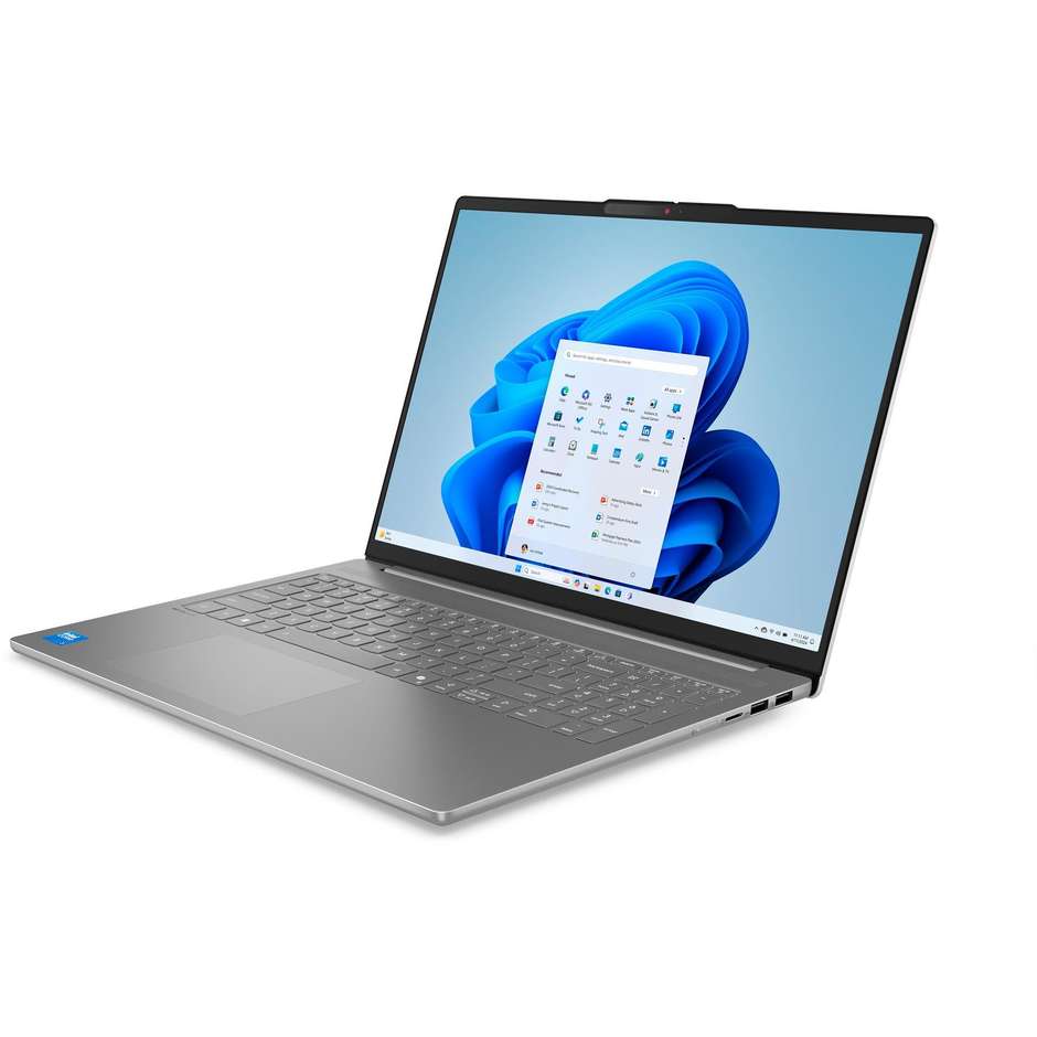 Lenovo Notebook 16" Ram 32 GB Memoria 1 TB Windows 11 Home Colore Grigio