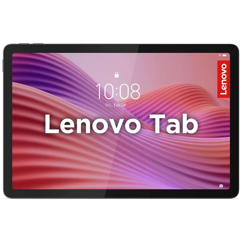 Lenovo Tab 10,1" WUXGA 4GB 128GB Wi-Fi Luna Grey con Clear Case