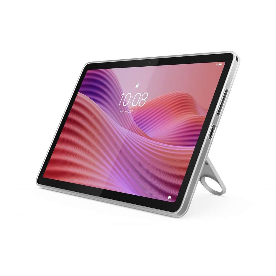 Lenovo Tab 10,1" WUXGA 4GB 128GB Wi-Fi Luna Grey con Clear Case