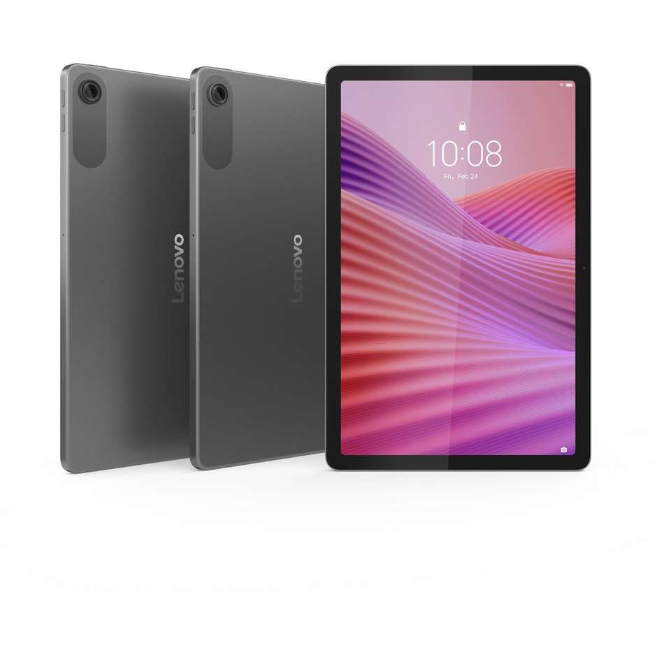 Lenovo Tab 10,1" WUXGA 4GB 128GB Wi-Fi Luna Grey con Clear Case