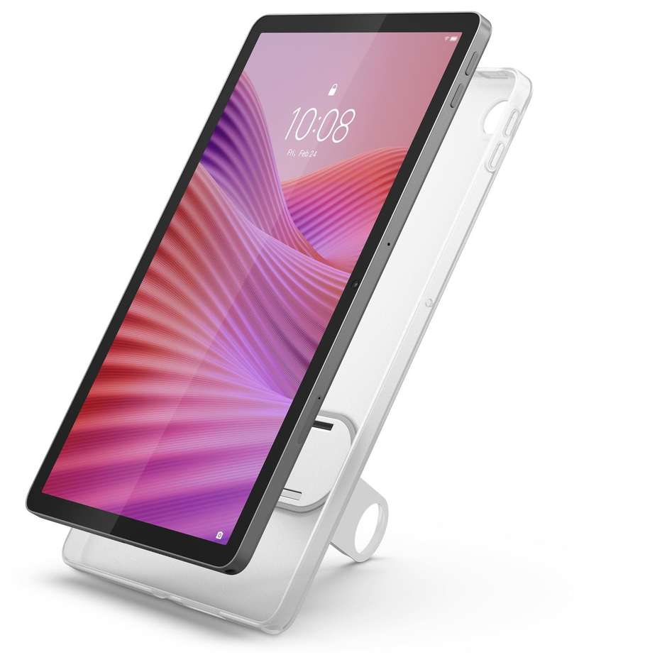 Lenovo Tab 10,1" WUXGA 4GB 128GB Wi-Fi Luna Grey con Clear Case