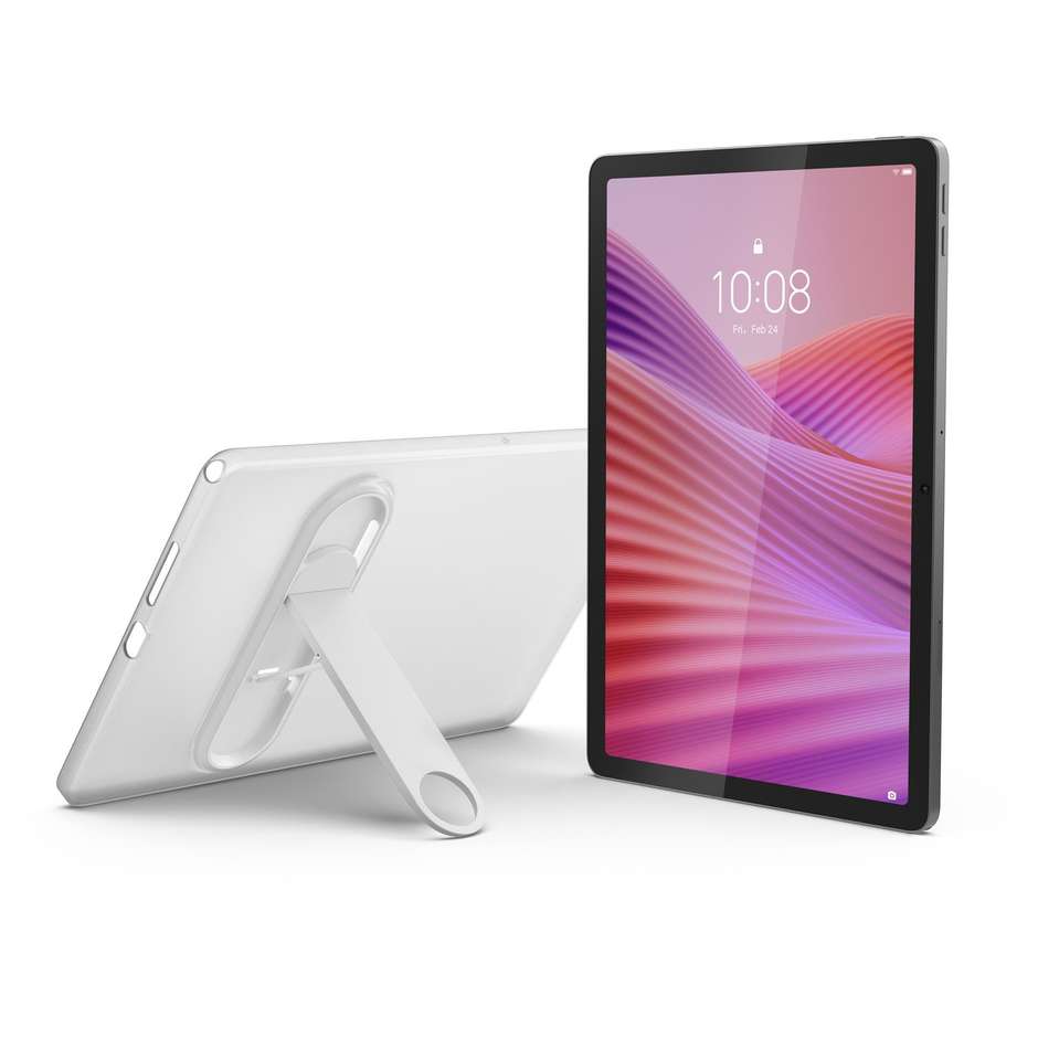 Lenovo Tab 10,1" WUXGA 4GB 128GB Wi-Fi Luna Grey con Clear Case