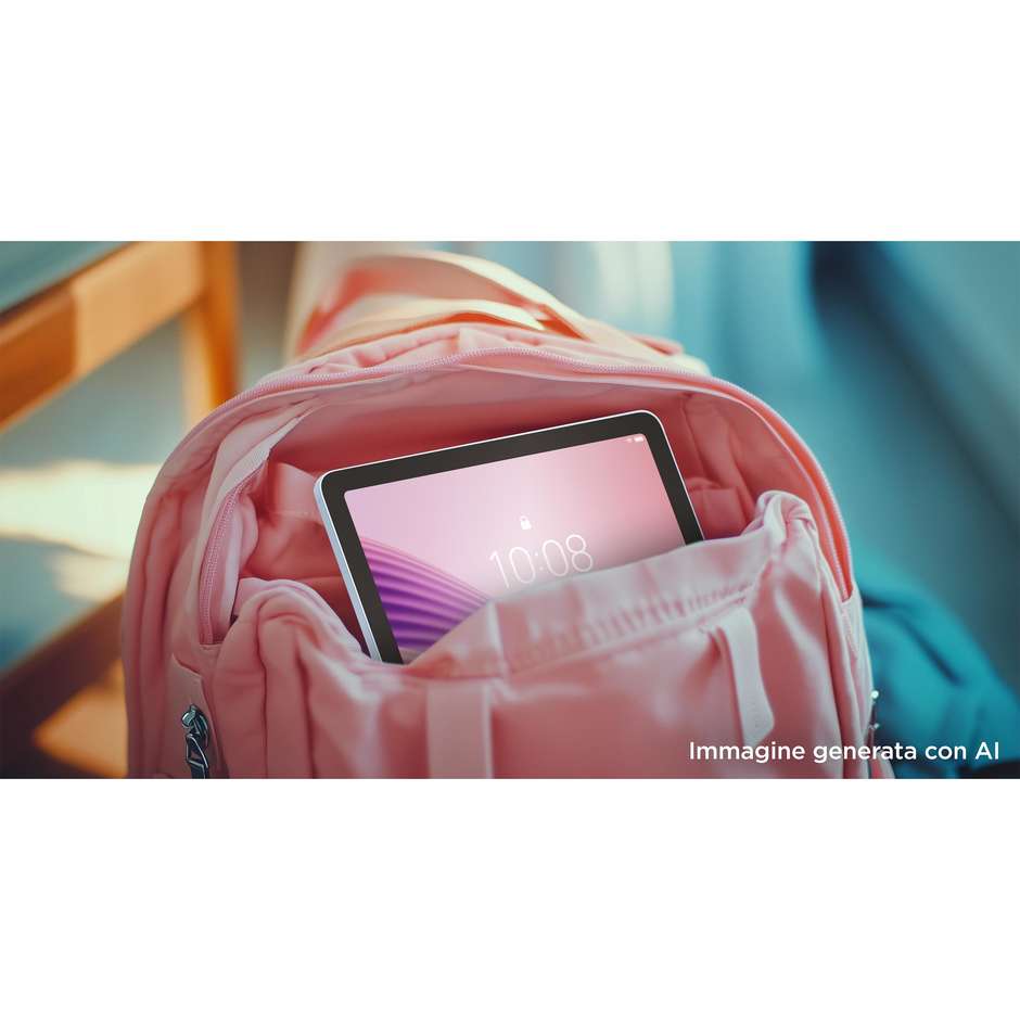 Lenovo Tab M11 (ZAEH0049SE) Tablet 11" WUXGA 90Hz IPS MediaTek Helio G88 8-Core RAM 4GB Memoria 128GB espandibile 4x Altoparlanti Dolby Atmos Wi-Fi Batteria 7040 mAh Android Grigio Luna