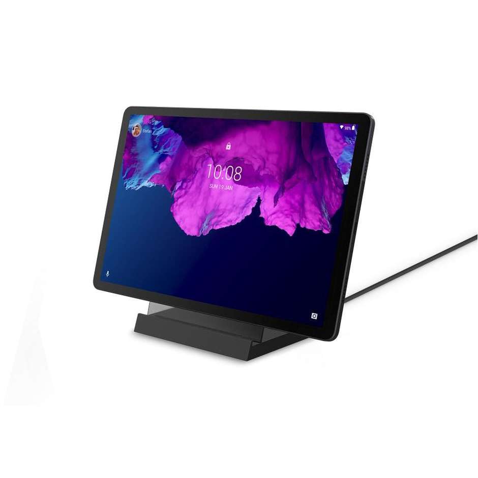 Lenovo Tab P11 Tablet 11'' 2K Ultra HD 4G LTE Wi-Fi Ram 4 Gb Memoria 128 Gb Android colore grigio