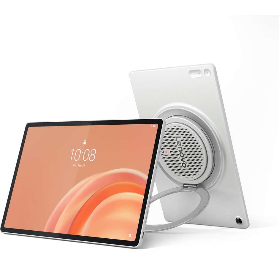 Lenovo Tab Plus Gen 2 12,1 pollici Wi-Fi 8 GB/128 GB Celestial White con custodia