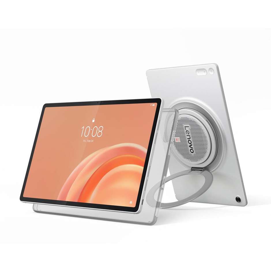 Lenovo Tab Plus Gen 2 12,1 pollici Wi-Fi 8 GB/128 GB Celestial White con custodia