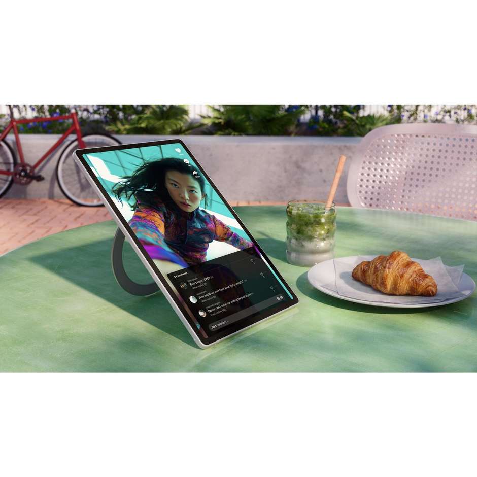 Lenovo Tab Plus Gen 2 12,1 pollici Wi-Fi 8 GB/128 GB Celestial White con custodia