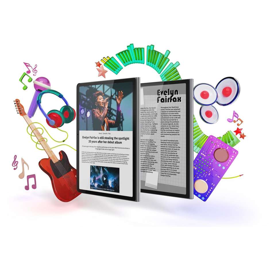 Lenovo Tab Plus ZADX0177SE Tablet 11.5" 2K 90Hz 8/128GB Wi-Fi Grigio