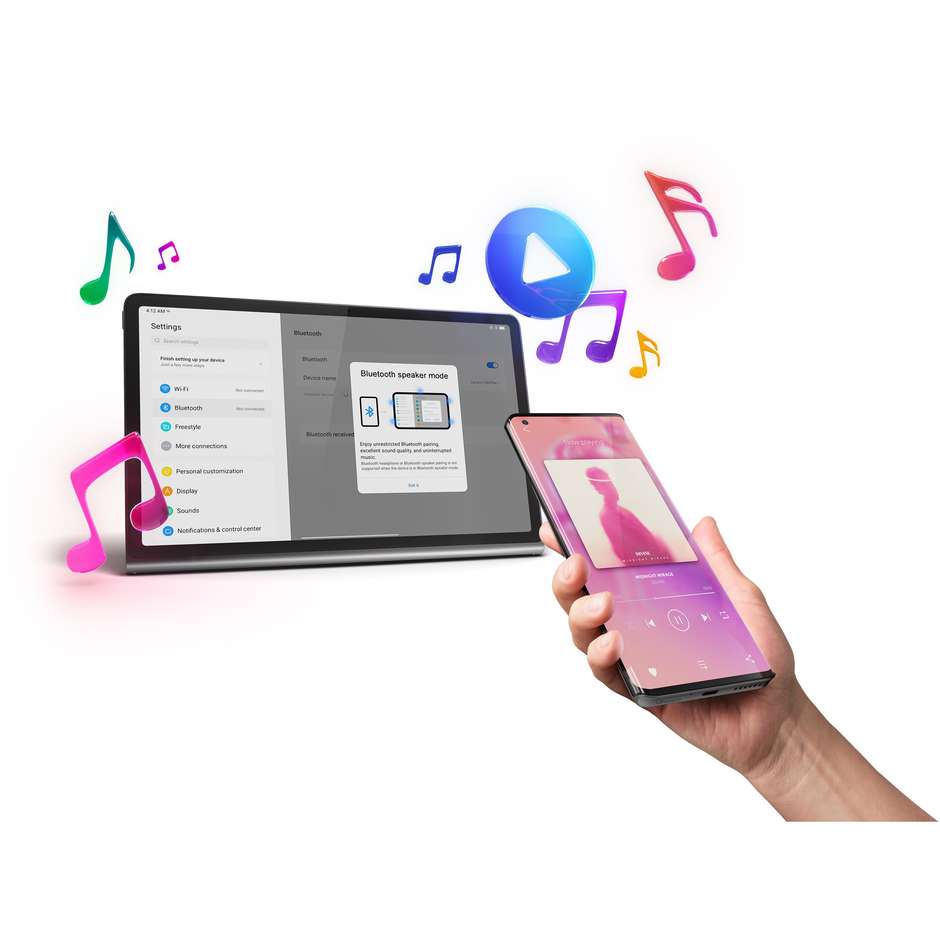 Lenovo Tab Plus ZADX0177SE Tablet 11.5" 2K 90Hz 8/128GB Wi-Fi Grigio