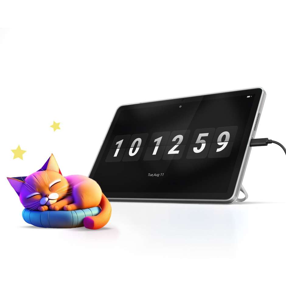 Lenovo Tab ZAEH0049SE Tablet 10,1" WUXGA MediaTek Helio G85 RAM 4 GB Memoria 128 GB Wi-Fi Android 14 Luna Grey